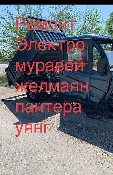 Услуги по ремонту и обслуживанию электрических трёхколёсных