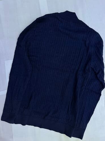 полузамок: Мужская толстовка, S, M, L, Polo Ralph Lauren, Новый, цвет - Синий, Самовывоз — 4