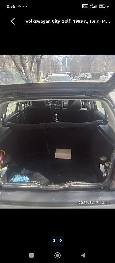 диск сцепления гольф 3: Volkswagen City Golf: 1993 г., 1.6 л, Механика, Бензин, Хэтчбэк — 3