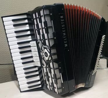 фото комуза: Аккордеон Weltmeister Meteor-N Cordal (серия, клавишно-кнопочный — 7