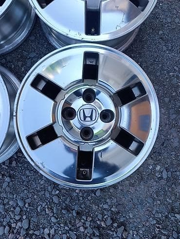 Диски: Литые Диски R 14 Honda, Комплект, отверстий - 4, Б/у — 3