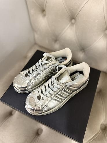 osiris d3: Кроссовки, 36, Adidas Originals, Новый, цвет - Серебристый, Самовывоз — 1