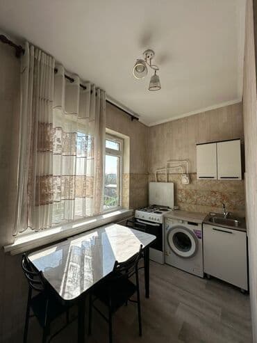 квартиры в бишкеке снять на долгий срок дешево телеграм: 1 комната, 38 м², 105 серия, 9 этаж, Евроремонт — 1