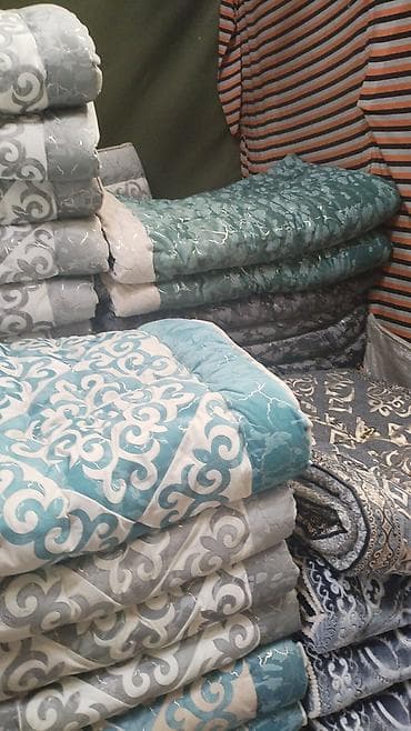 флисовый плед бишкек: Покрывало для кровати, Синтепон, Двусторонний — 2