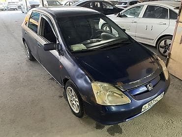 mini cooper: Honda Civic: 2002 г., 1.7 л, Бензин, Хэтчбэк — 4