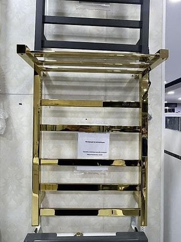 Сантехника: Полотенцесушитель Aqua Luxe с верхней полкой - Стенка-лестница с — 3