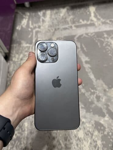 apple iphone 11 pro: IPhone 14 Pro Max, Б/у, 1 ТБ, Deep Purple, Чехол, Коробка, 90 % — 1