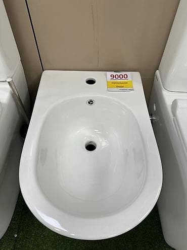 solutions upper: Напольное биде из сантехнического фарфора/фаянса, классический белый — 2