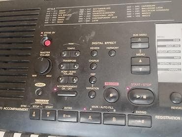 Синтезаторлар: Синтезатор-аранжировщик Yamaha PSR-630 - Полноразмерная клавиатура 61 — 3