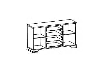 Столдор: Тумба традиционная 2Д 4Я, коллекции Кентаки, Белый, БРВ Брест — 4