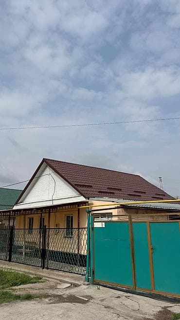 гараж металлический: Продаётся жилой дом с участком 8 соток Адрес: г. Кант (с. Люксембург) — 2