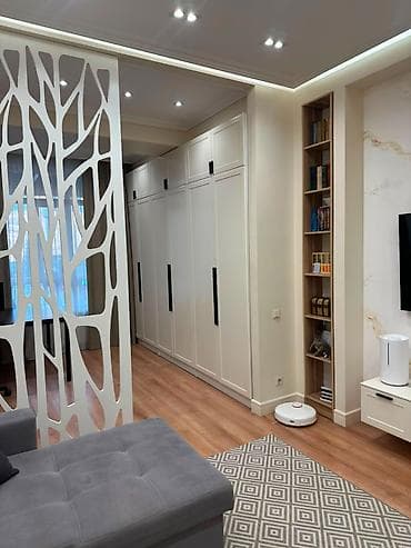Недвижимость: 2 комнаты, 65 м², Элитка, Асанбай мкр Элитка, 2 этаж, Евроремонт — 7