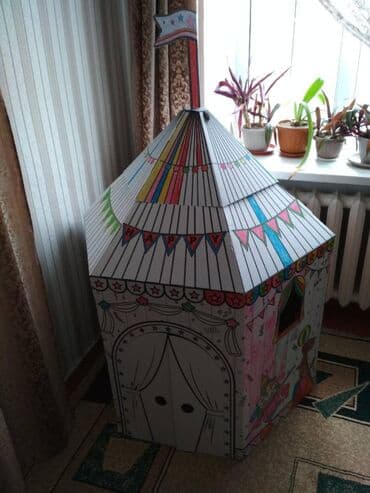 домик для: Продаю игрушку детский домик цирк.В отличном состояние цена 900 сом — 3