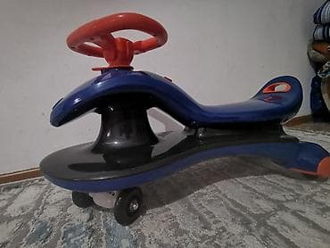 интерактивные ходунки: Детская каталка-кар Twister (wiggle car) с рулевым управлением - — 1