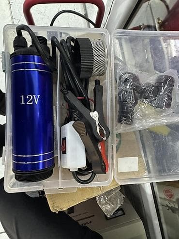 зажым: Погружной электрический насос 12V в комплекте - Тип: переносной — 1