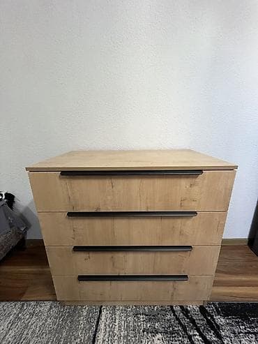 комод с зеркалом бу: Комод для одежды, Новый, Без зеркала, ЛДСП, Самовывоз — 1