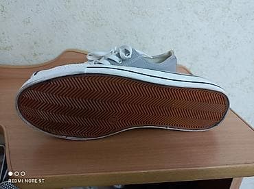 nike react: Кеды низкие, серые, классическая модель. - Материал верха: хлопковый — 7