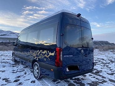 ленивец на даф: Пассажирский микроавтобус Mercedes‑Benz Sprinter 315 CDI (сине‑темный — 5