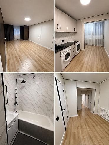 Батирлер: 2 бөлмө, 55 м², Политех 106-серия, 9 кабат, Евро оңдоо — 1
