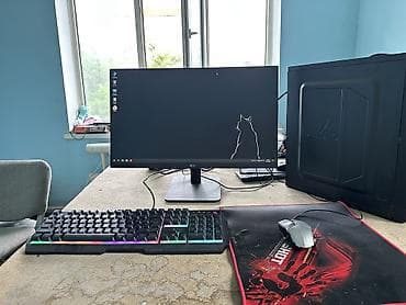 Компьютер, ядер - 4, ОЗУ 16 ГБ, Для несложных задач, Б/у, Intel Core i5, NVIDIA GeForce GTX 1050 Ti, HDD