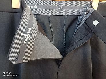 шерстяные брюки: Классические мужские брюки - Два варианта: 1) Темно‑синие/черные со — 5