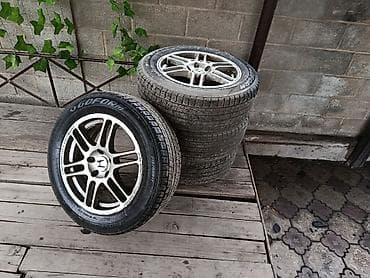 handa fit: Колеса в сборе 215 / 60 / R 17, Зима, Б/у, Комплект, Легковые, Литые, отверстий - 5 — 2