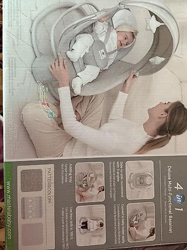 топчан бишкек: Коляска-люлька/шезлонг Mastela Deluxe Multi-Functional Bassinet 4-в-1 — 1