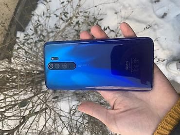 Redmi, Redmi Note 8 Pro, Б/у, 128 ГБ, цвет - Синий, 2 SIM