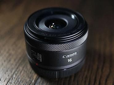 Фото жана видеокамералар: Canon RF 16mm F2.8 STM — сверхширокоугольный фикс-объектив для — 1