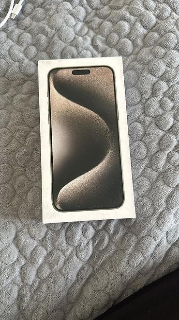 ipone 5: IPhone 15 Pro Max, Б/у, 512 ГБ, Natural Titanium, Кабель, Коробка, 84 % — 7