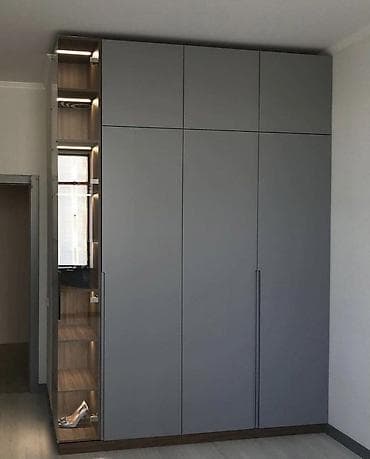 гардеробные: Шифоньер, шкаф для одежды, Угловой, ЛДСП — 3