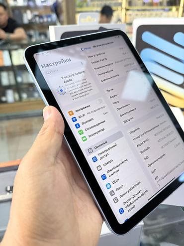 samsung flip3: Планшет, Apple, память 128 ГБ, 8" - 9", 5G, Б/у, Классический цвет - Голубой — 8