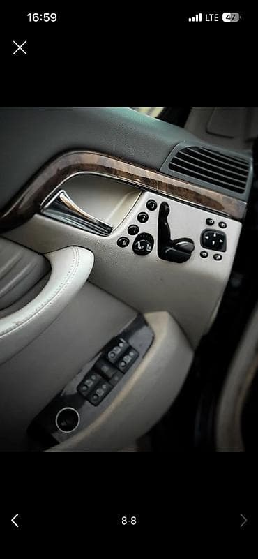e60 m5: Mercedes-Benz S-Class: 2004 г., 5 л, Автомат, Бензин, Седан — 4