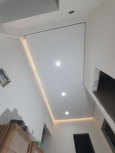 натишной потолок: Натяжной потолок Матовое Монтаж — 3