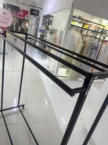 промышленный фильтр: Кронштейн Для одежды, Материал: Металл, На колесах — 2