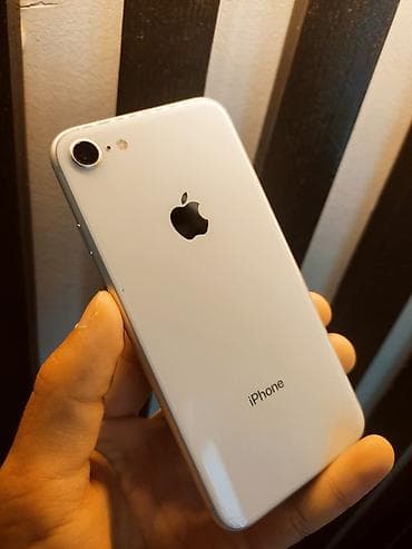IPhone 8, Б/у, 64 ГБ, Белый, 100 % at lalafo.kg IPhone 8, Б/у, 64 ГБ, Белый, 100 %