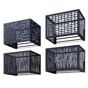 Двери и комплектующие: Решетки на балкон, На заказ, Бесплатная доставка — 1