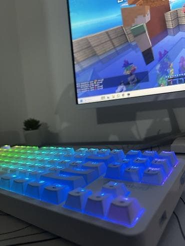 hyperx pulsefire surge: Клавиатура, Механическая, Проводное подключение, Размер: 80% — 1
