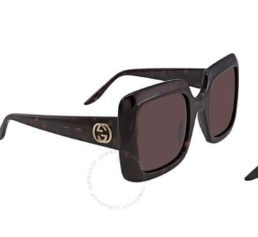 очки для зрения с солнцезащитными насадками: Солнцезащитные очки очки, Gucci, Женские, Квадратные, Новый — 2