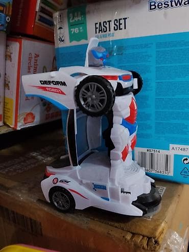 игрушкаи: Игрушка-трансформер «Deform Robot» — машина, превращающаяся в робота — 2
