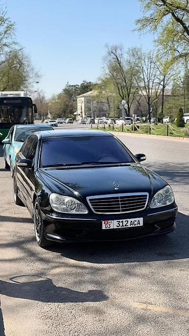 мини линза: Mercedes-Benz S-Class: 2002 г., 5 л, Автомат, Бензин, Седан — 2