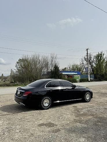 насадки глушителя: Mercedes-Benz E-Class: 2018 г., Седан — 5