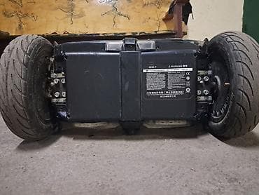 Велоаксессуары: Гироскутер с ручкой-колонной и световой подсветкой - Форм-фактор — 10