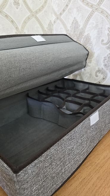 оптом кийим: Кийим үчүн органайзер, түсү - Боз — 4