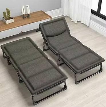 складные: Раскладушка, Новый, С матрасом — 5