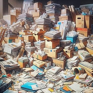 коробки из под бананов: Макулатура — для переработки/хознужд Содержимое: - Прессованные и — 3