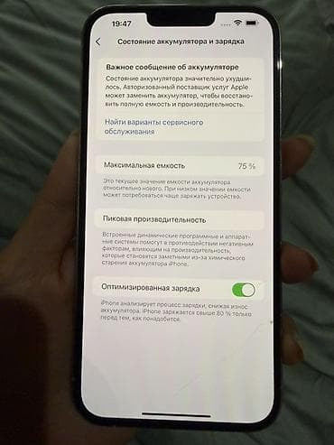 11 pro: IPhone 13 Pro Max, 512 ГБ, Серебристый, 75 % — 3