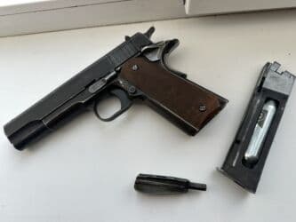 пистолет от трансбоя: Срочно ‼️ Скидка ✅ Пневматический пистолет BORNER 1911 Blowback — 2
