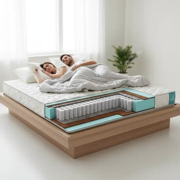 турмалиновый матрас: Ортопедический матрас ULTRA COCOSPRING ✔ Средняя жёсткость — — 1