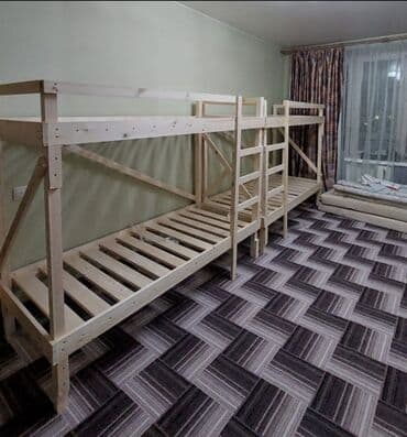 кровать из сосны: Ассолому алейкум!! Эки кабатуу кровать жасайбыз таза сыйда жыгачтан — 4